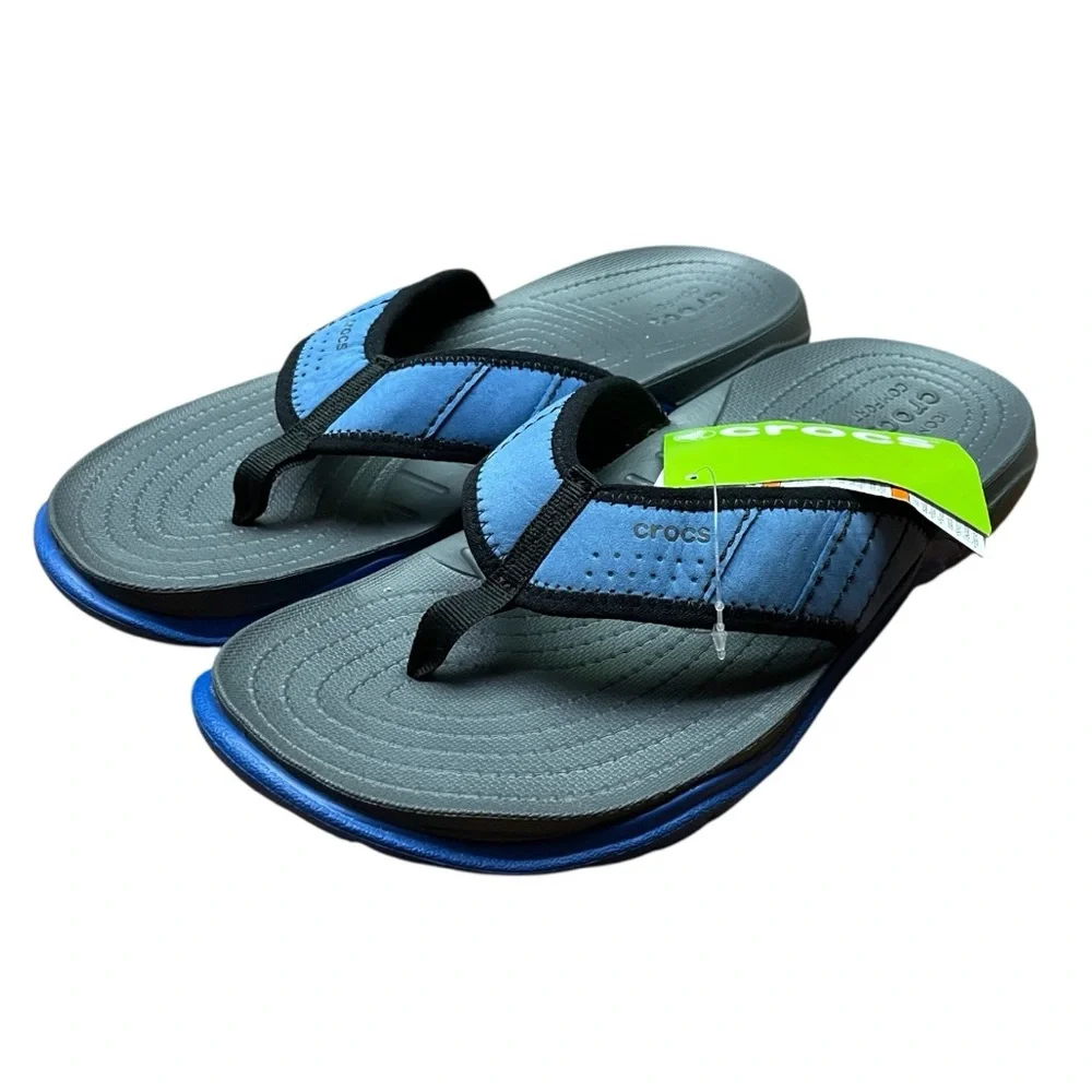 Crocs Men’s Swiftwater Flip Flops NWT